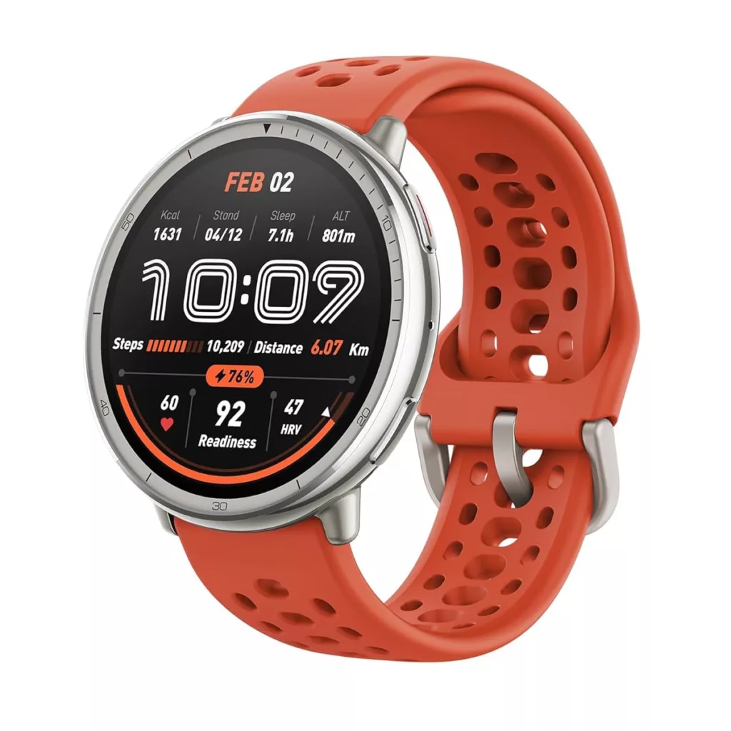 ساعت هوشمند آمازفیت 42 میلی متری مدل MM DEVICE ACTIVE 2 CONNECTIVIDY با بند سیلیکون