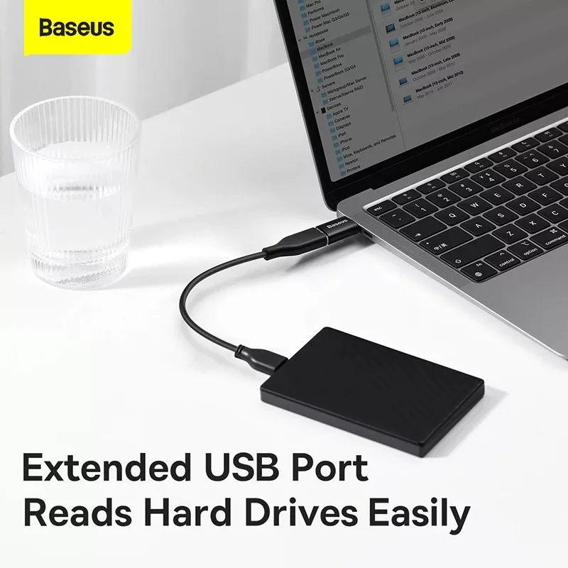 مبدل USB-C به USB 3.1 بیسوس مدل 10Gbps-OTG