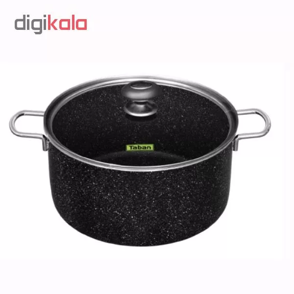 سرویس پخت و پز 8 پارچه تفلون تابان کد 13101 با پوشش گرانیت