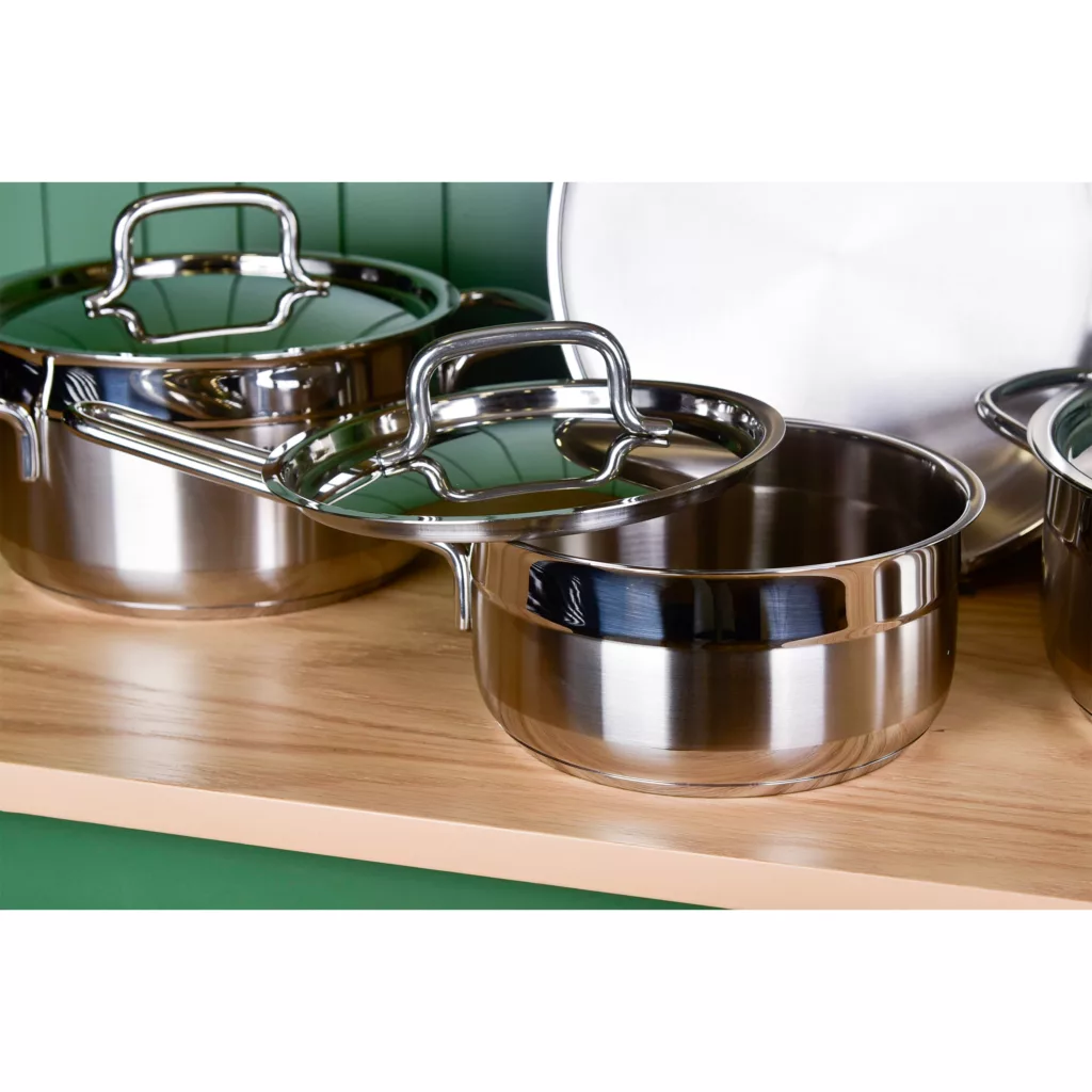 سرویس قابلمه و تابه 14 پارچه کرکماز مدل آلفا گرند کد 1089