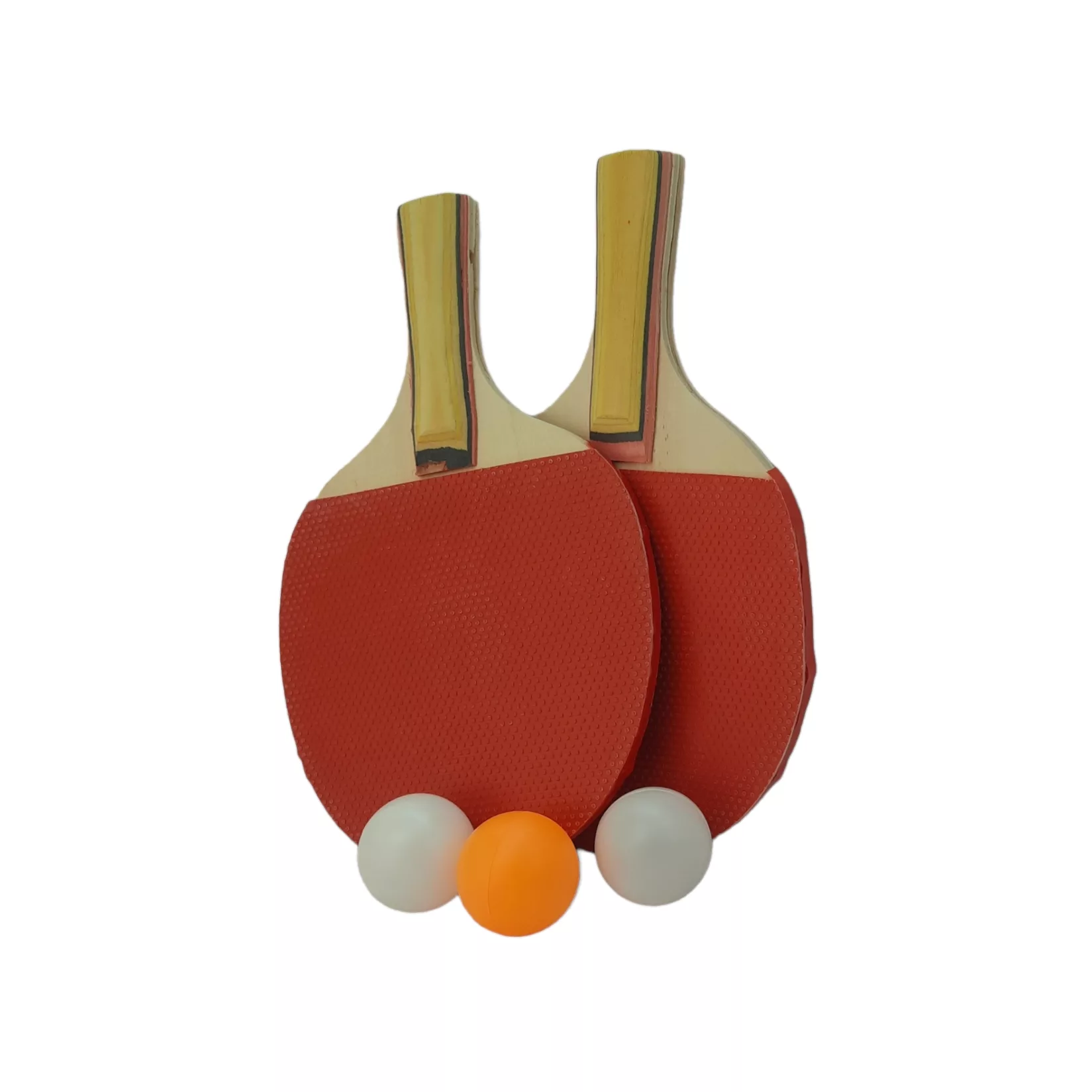 راکت پینگ پنگ مدل SPORTS RACKET به همراه توپ مجموعه 5 عددی