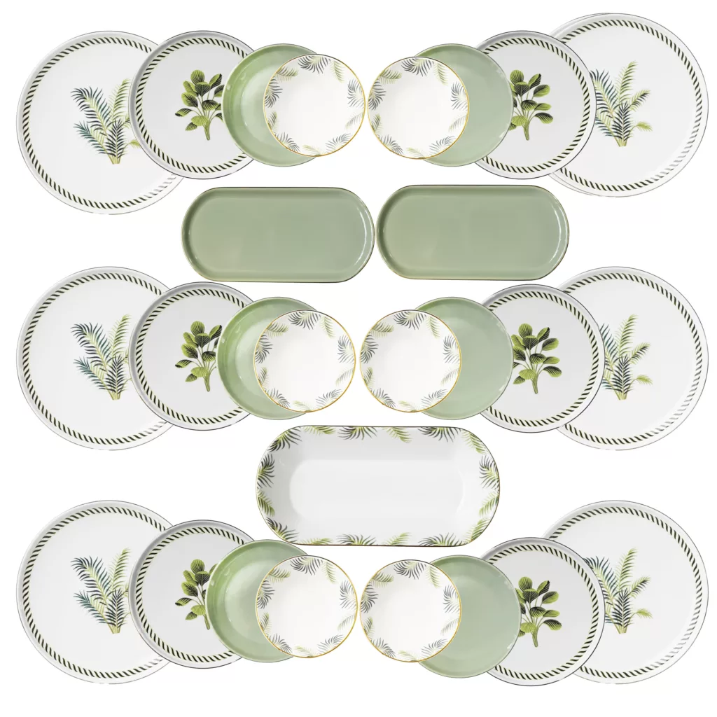 سرویس غذاخوری 27 پارچه 6 نفر اجار مدل VEGAS