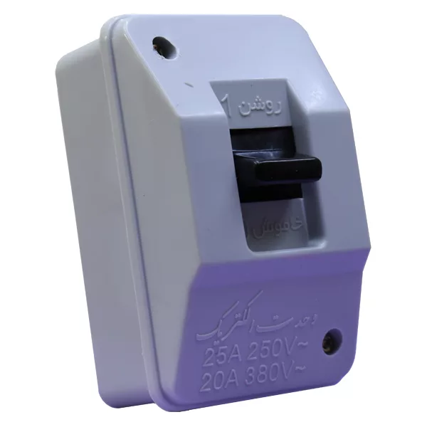 کلید سیمون تکفاز وحدت الکتریک مدل b3
