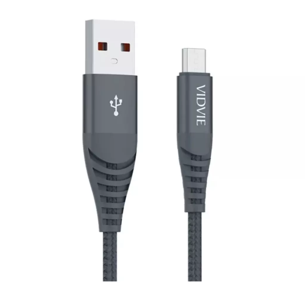 کابل شارژر USB به MicroUSB ویدوی مدل CB491V طول 1.2 متر
