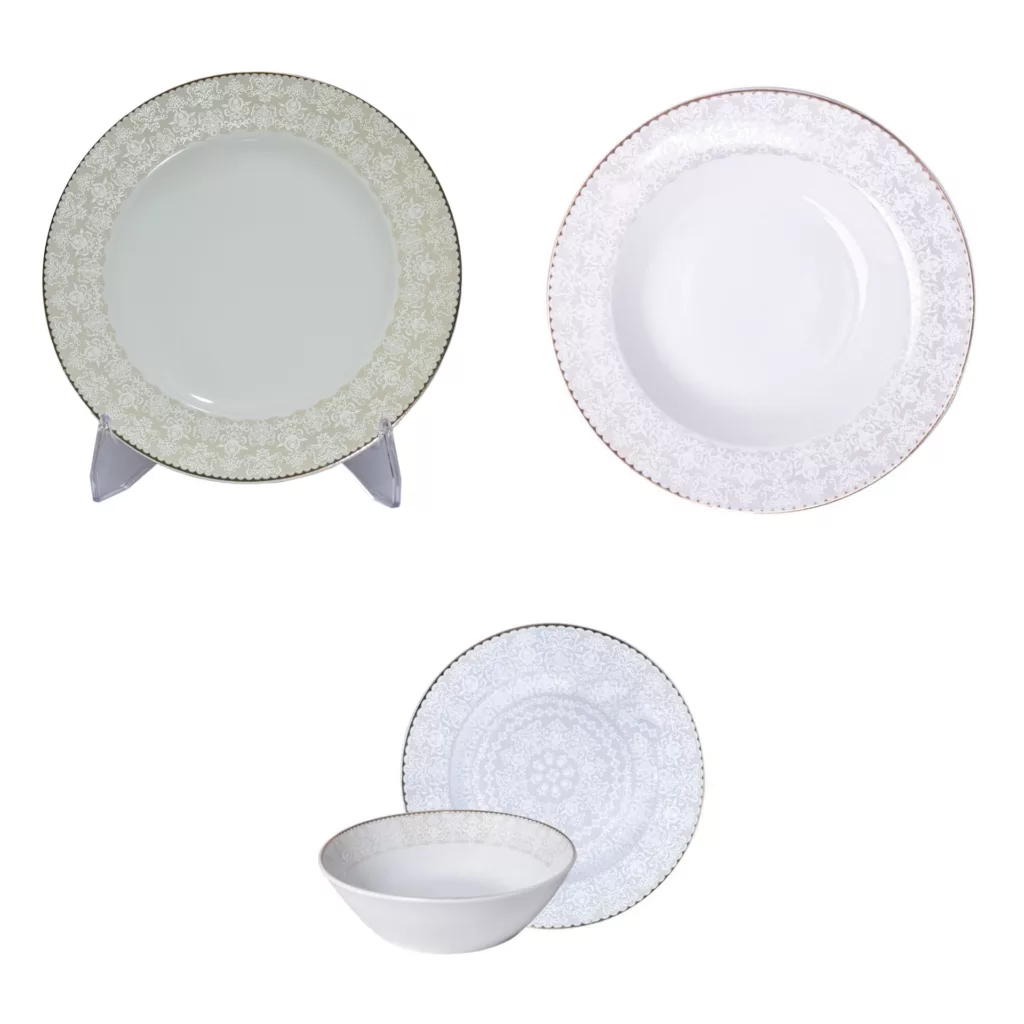 سرویس غذا خوری 4 پارچه مقصود مدل دلاریس کد 1