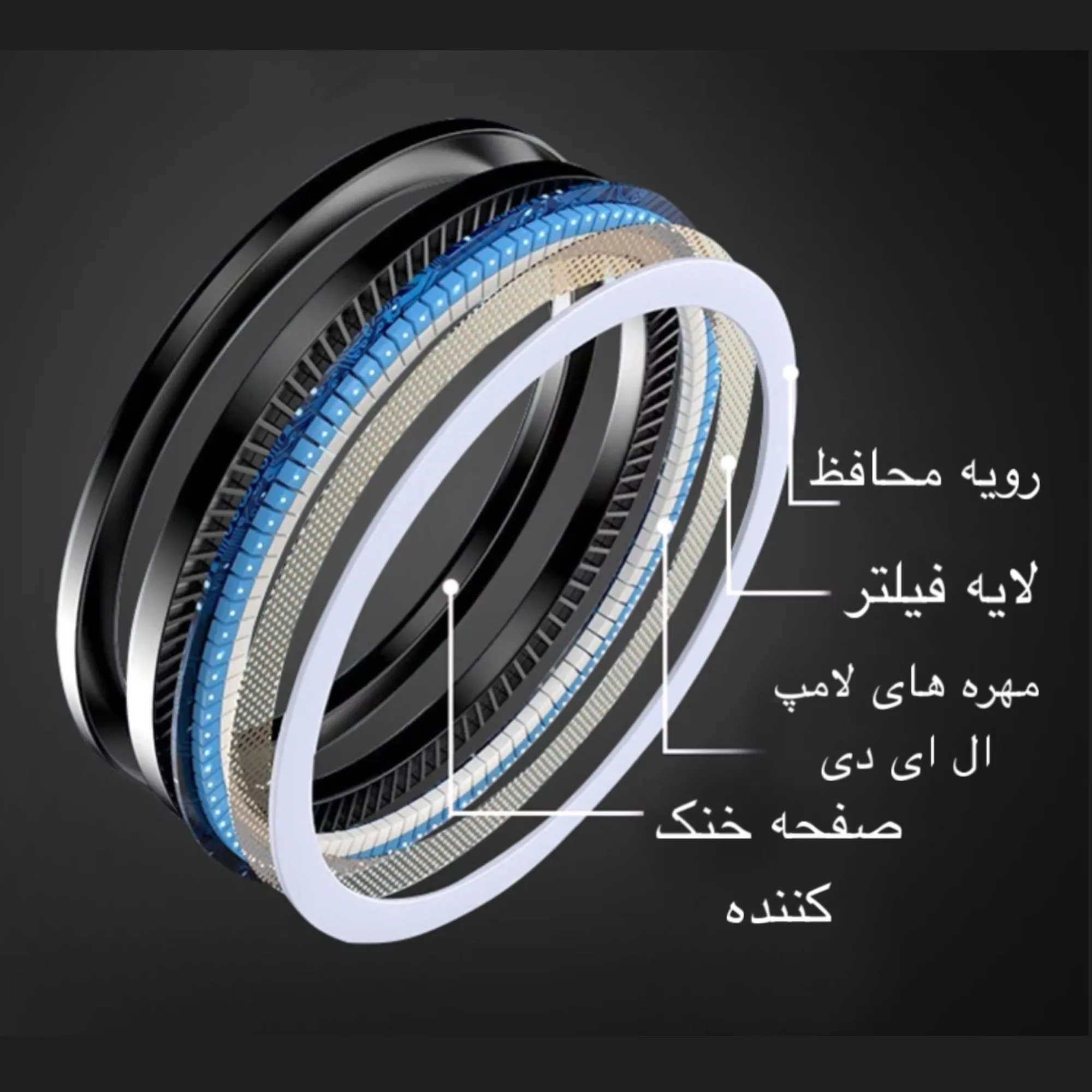 رینگ لایت مدل LJJ-20