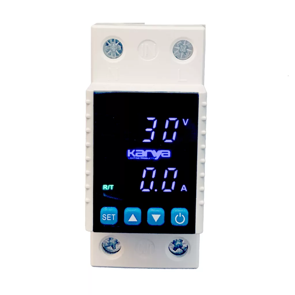 محافظ ولتاژ کانیا مدل دیجیتالی تک فاز