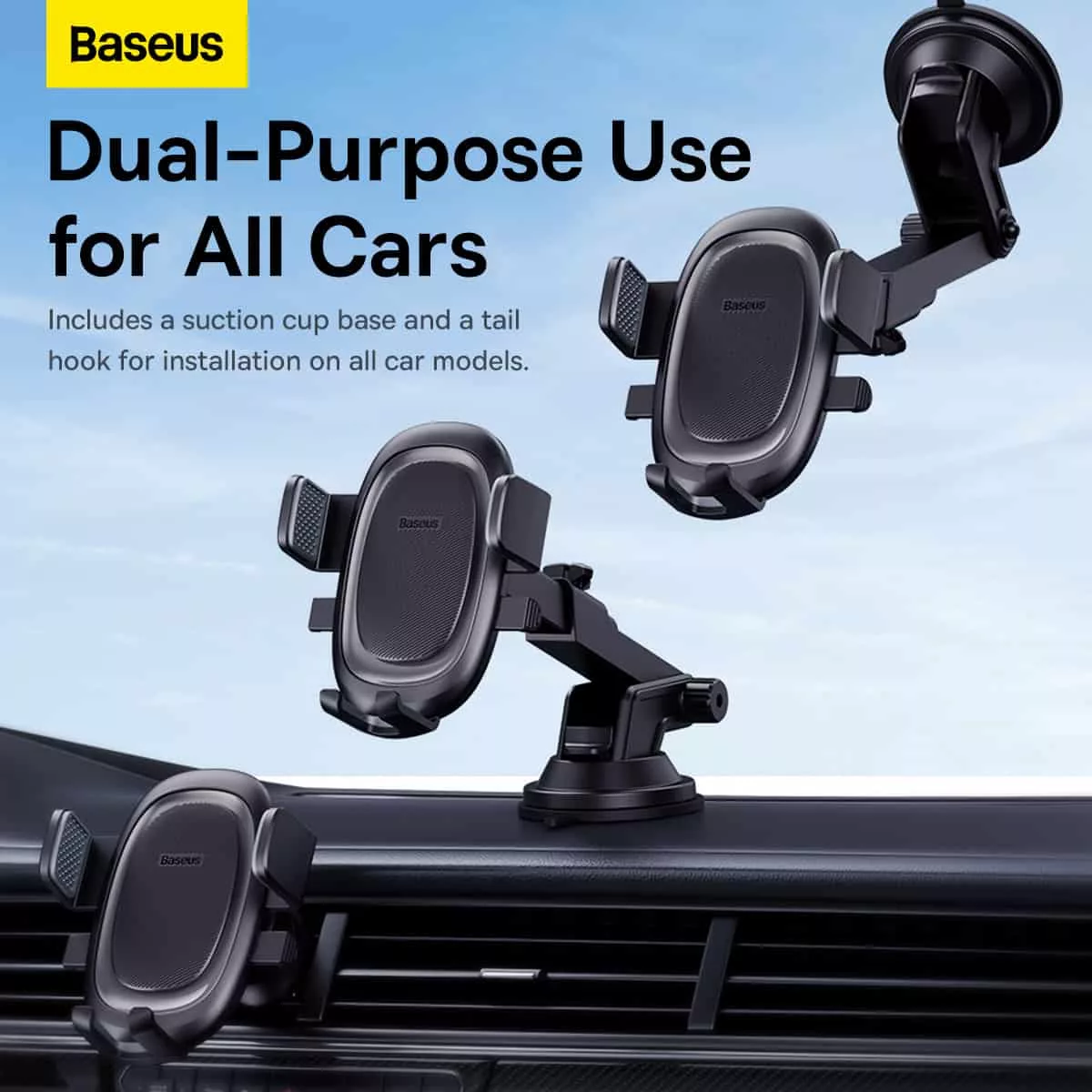 پایه نگهدارنده گوشی موبایل بیسوس مدل UltraControl Pro