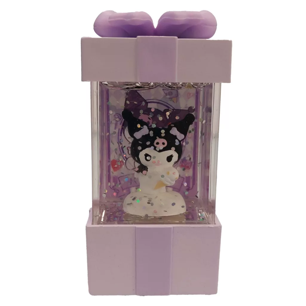 چراغ خواب کودک مدل آکواریومی اکلیلی کرومی طرح بستنی قیفی