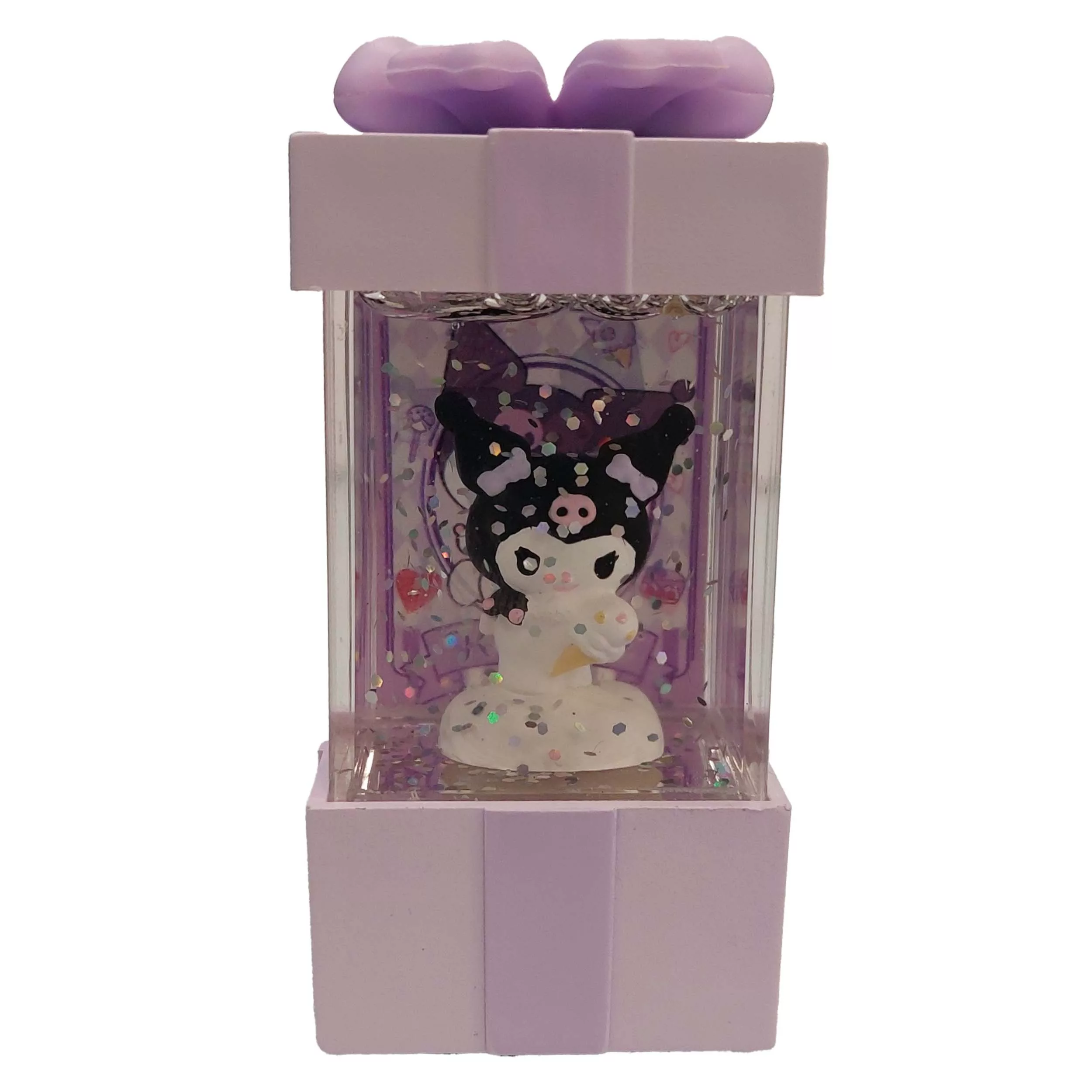 چراغ خواب کودک مدل آکواریومی اکلیلی کرومی طرح بستنی قیفی