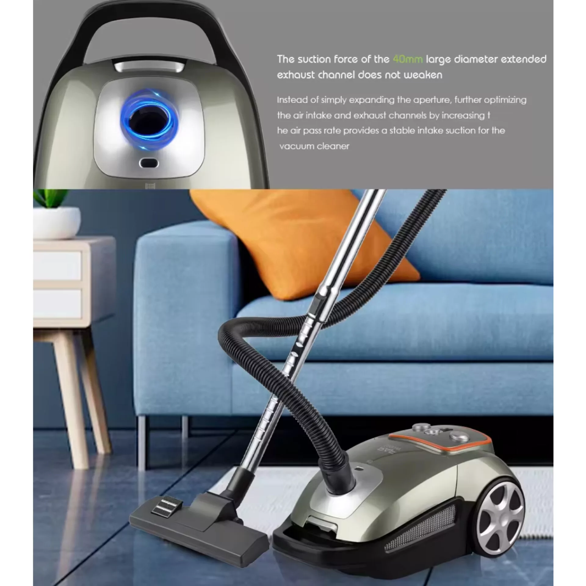 جاروبرقی راف مدل R.8700