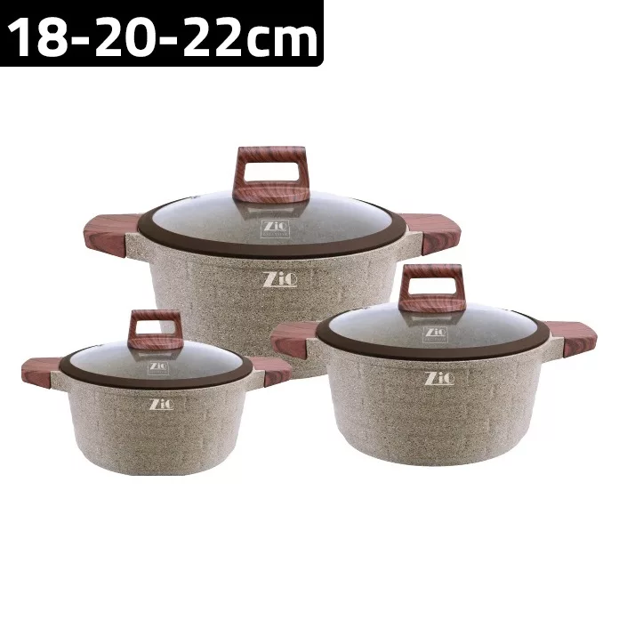 سرویس پخت و پز 6 پارچه زیو مدل ZCS-8546-22