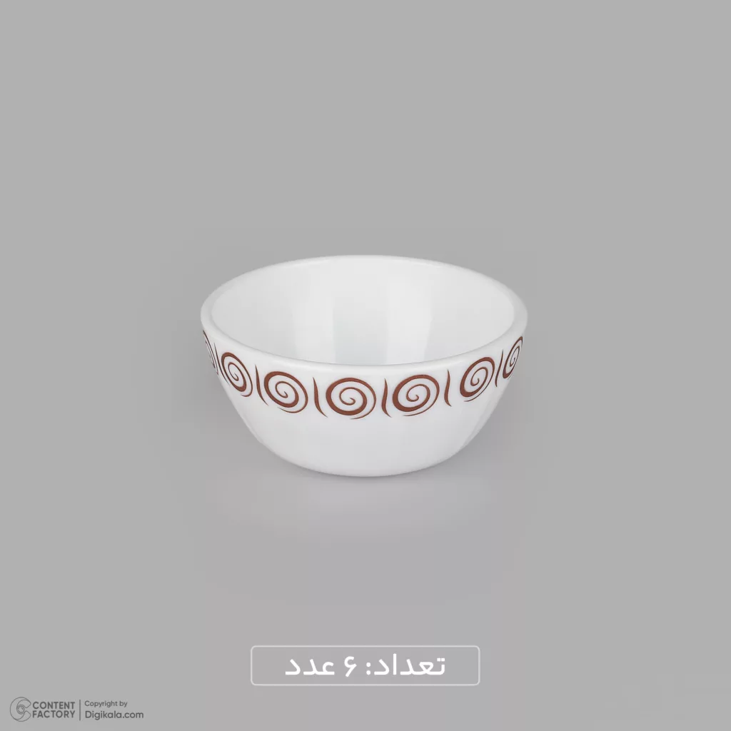 سرویس غذاخوری 25 پارچه 6 نفر مدل  اسپیرال