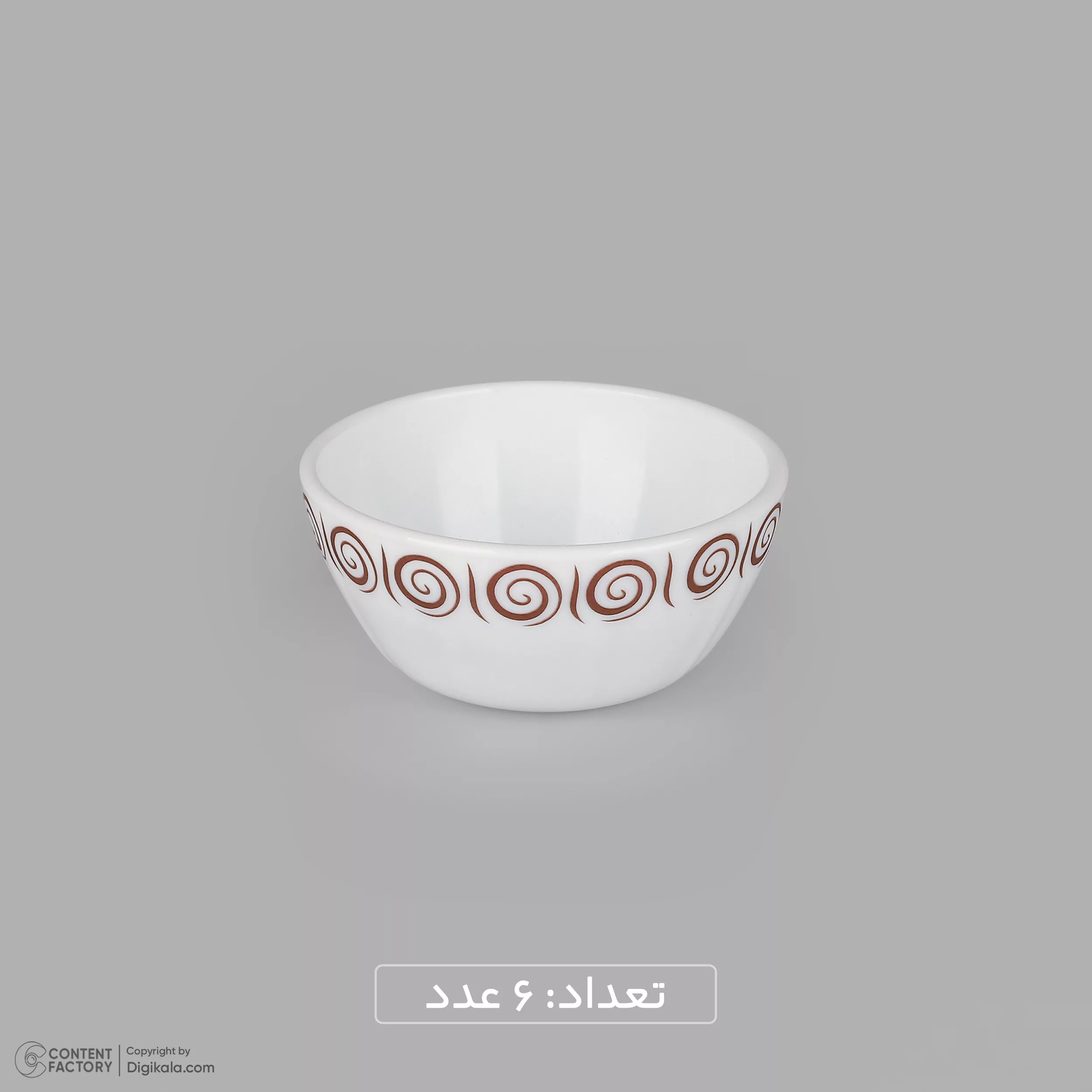 سرویس غذاخوری 25 پارچه 6 نفر مدل  اسپیرال