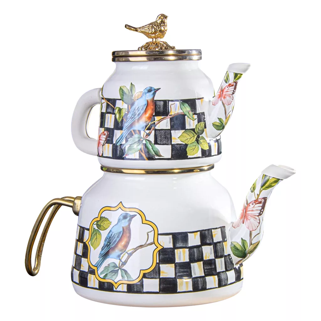 ست کتری و قوری میس بتی مدل Papagan