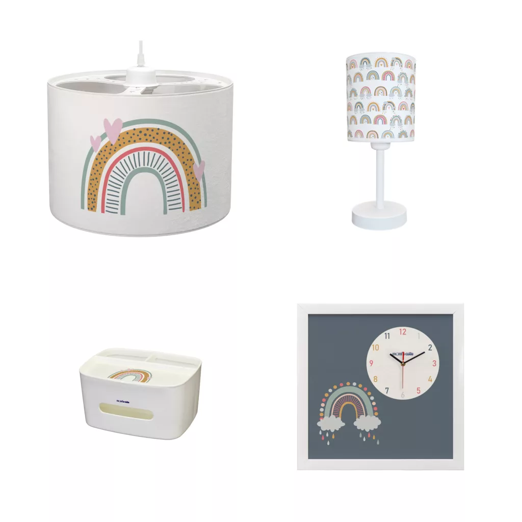 ست لوستر کودک مامز کیوتی مدل PL-84 بسته 4 عددی