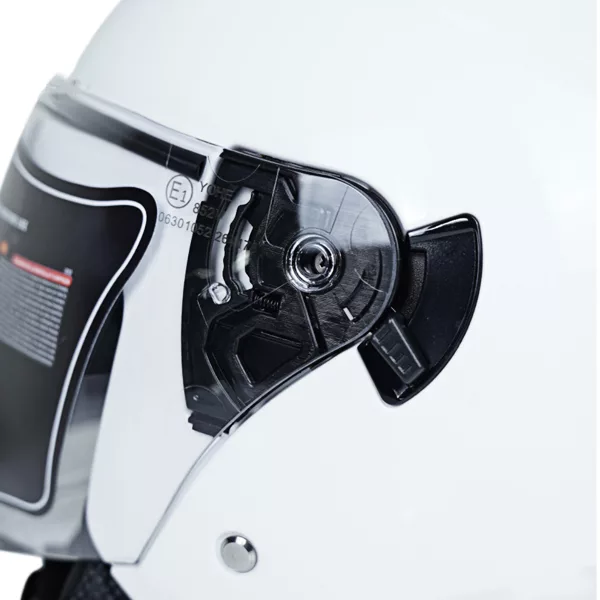 کلاه کاسکت فلش مدل فک متحرک عینکدار کد 852