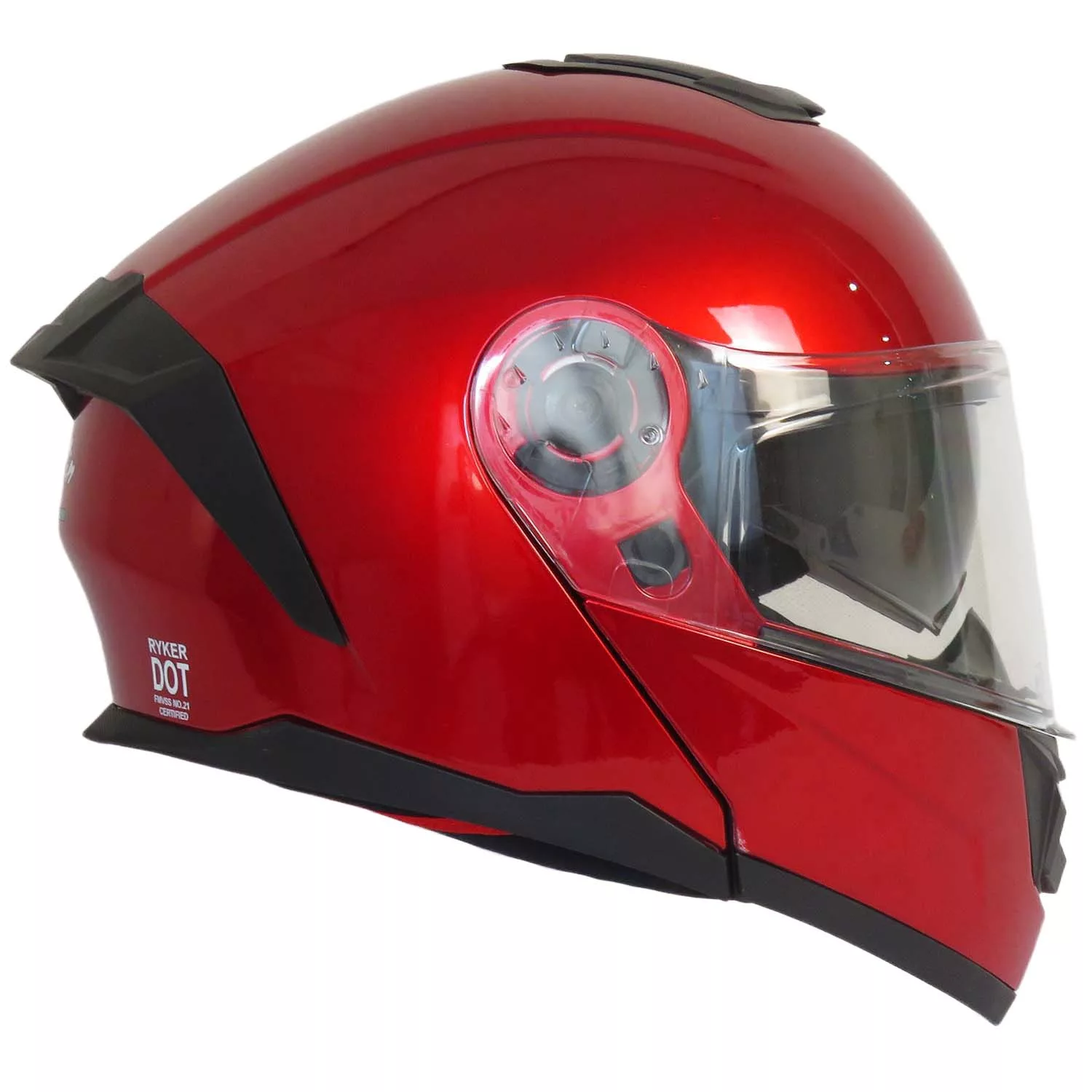 کلاه کاسکت فک متحرک رادین مدل Blaze Red کد 1941