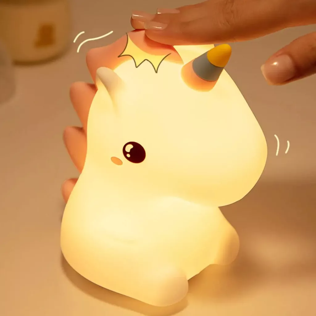 چراغ خواب کودک طرح یونیکورن مدلWH-A28