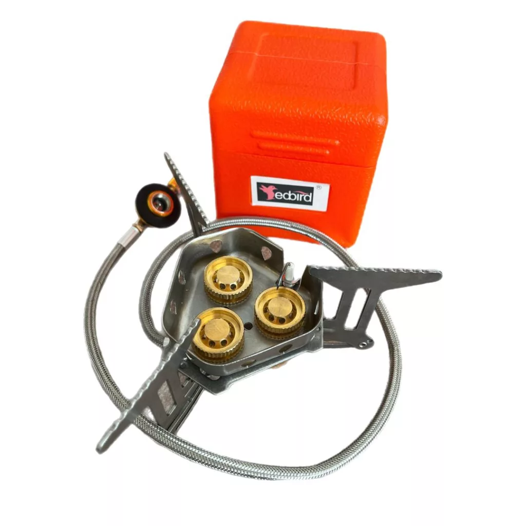 سرشعله سفري مدل سه مشعل شيلنگ دار