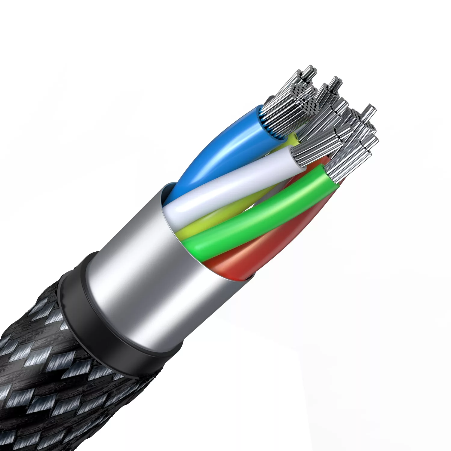 کابل تبدیل USB-A به USB-C لنشن مدل ACE طول 1.5 متر