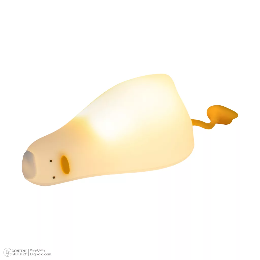 چراغ خواب کودک طرح اردک خوابیده مدل K-1096