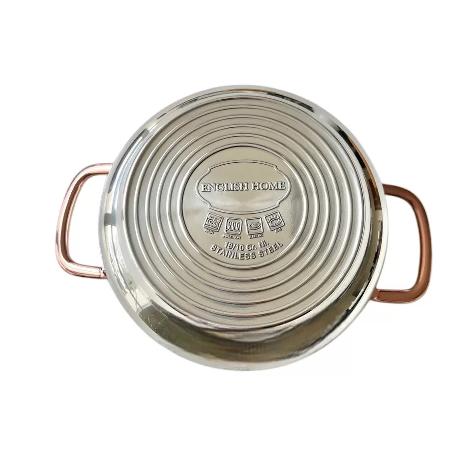 سرویس قابلمه استیل 4 پارچه انگلیش هوم مدل Jardin