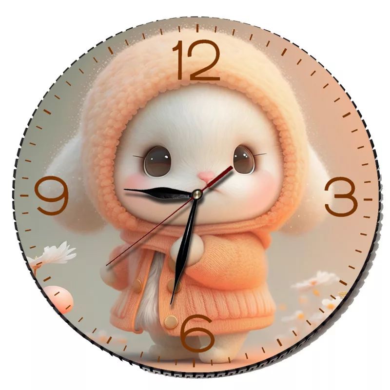ساعت دیواری مدل خرگوش کارتونی
