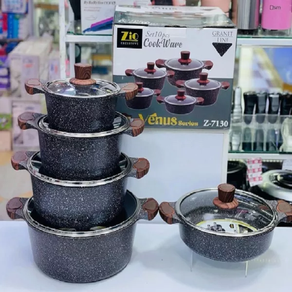 سرویس پخت و پز 10 پارچه زیو مدل Z-7130