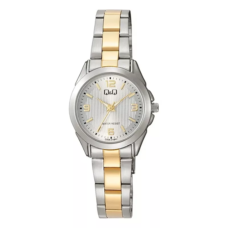 ساعت مچی عقربه‌ای کوارتز زنانه کیو اند کیو مدل C05A-019PY