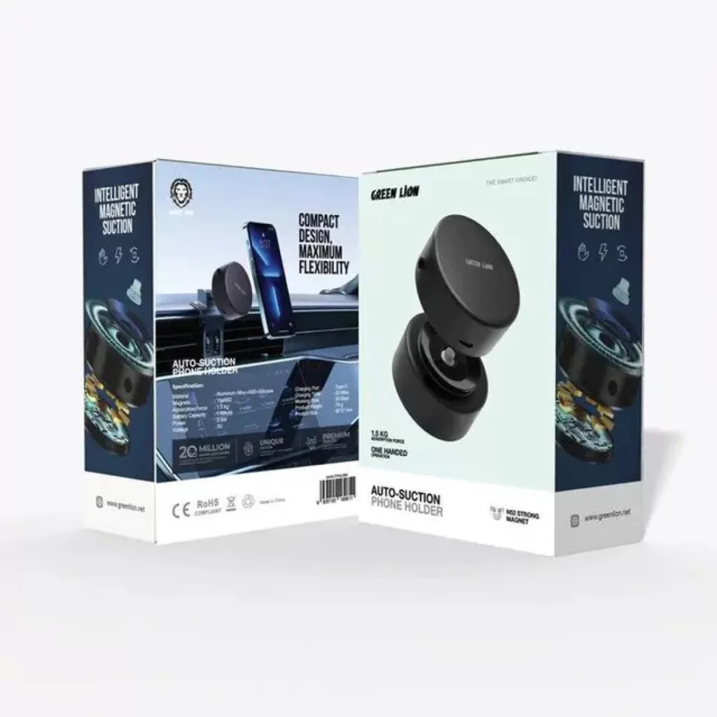 پایه نگهدارنده گوشی موبایل گرین لاین مدل Auto-Suction Phone Holder