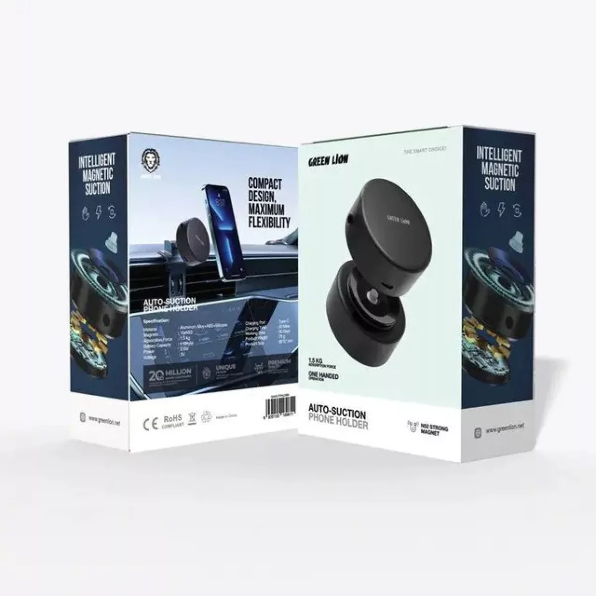 پایه نگهدارنده گوشی موبایل گرین لاین مدل Auto-Suction Phone Holder