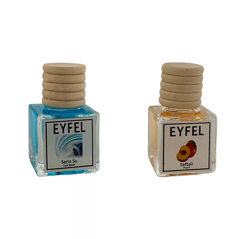 خوشبوکننده خودرو مدل کول واتر و هلو حجم 10 میلی لیتر مجموعه 2 عددی