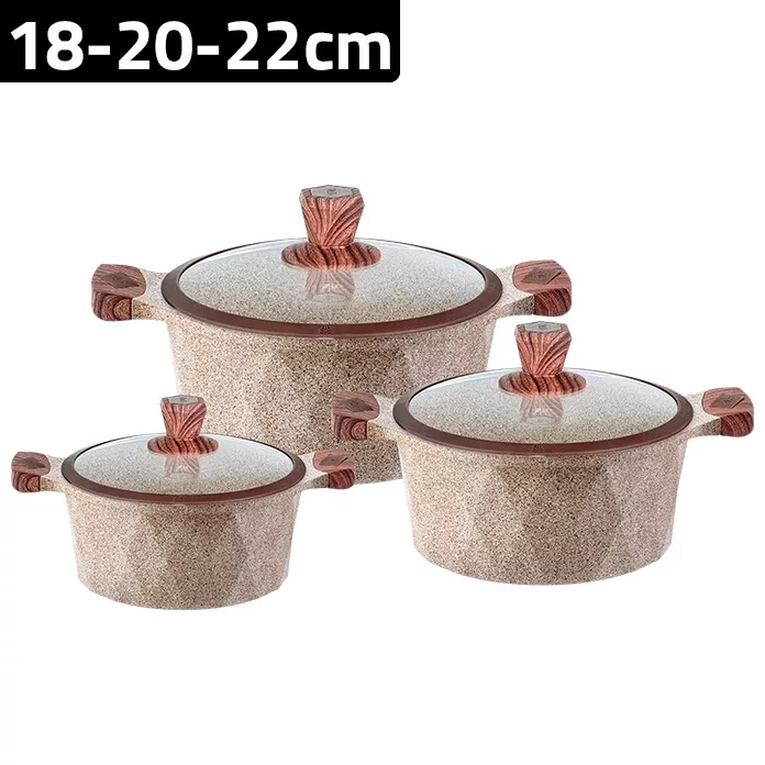 سرویس پخت و پز شش پارچه زیو مدل Z-8170-22