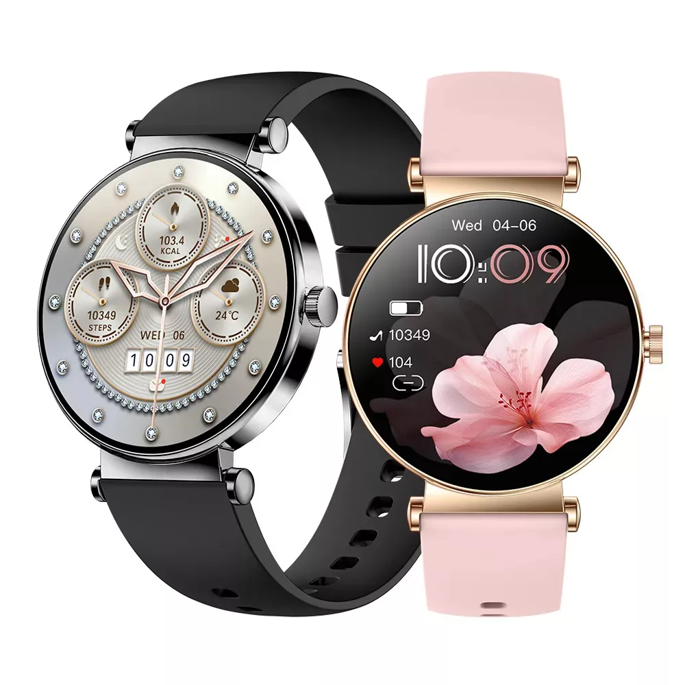 ساعت هوشمند 41 میلیمتری دیبت ویر مدل DelicateY16 با بند سیلیکونی