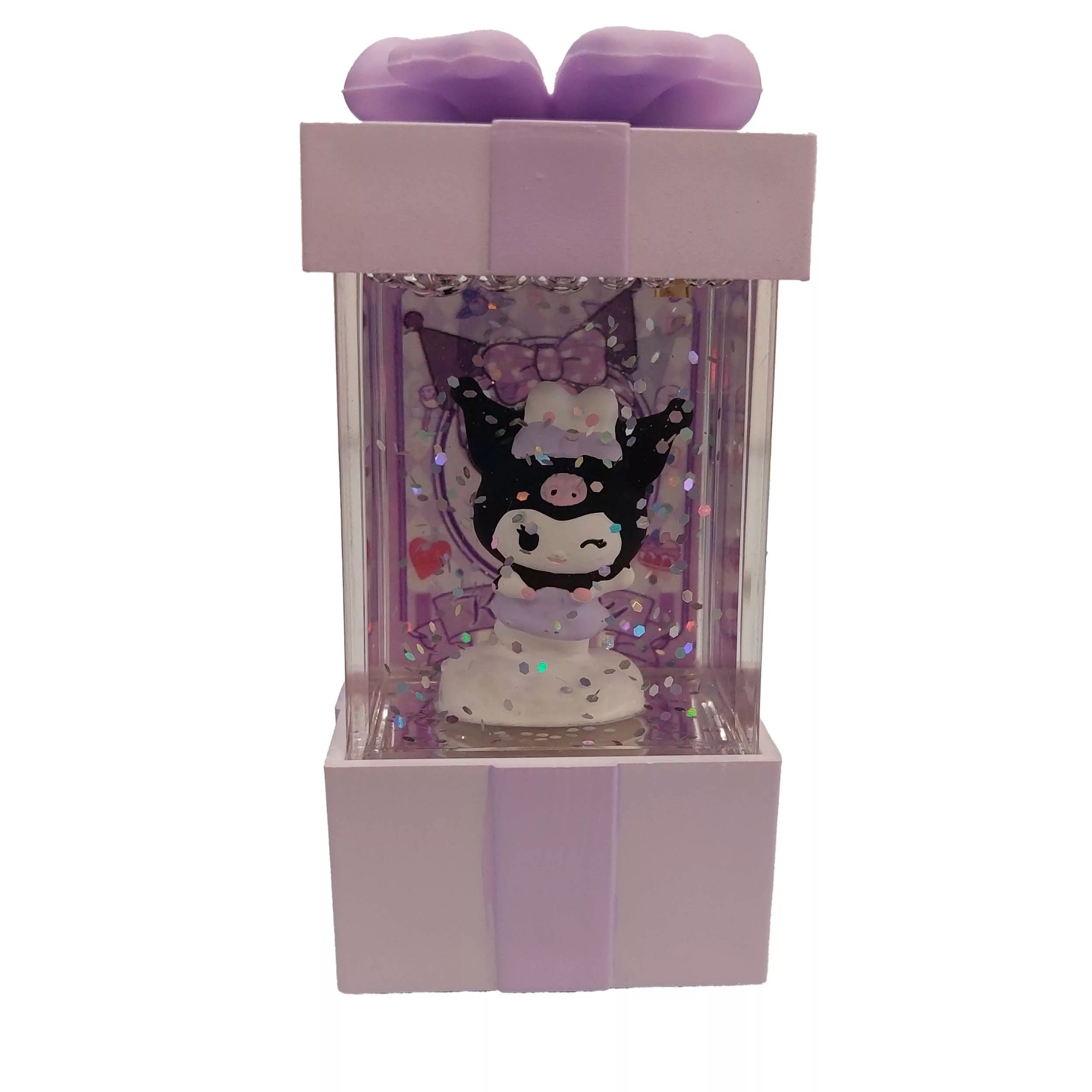 چراغ خواب کودک مدل آکواریومی اکلیلی کرومی طرح کیک