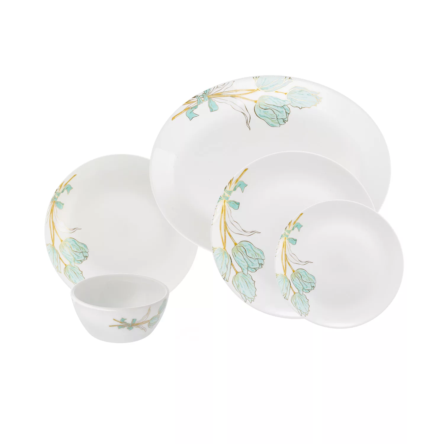 سرویس غذاخوری 25 پارچه هومیت طرح دانژه