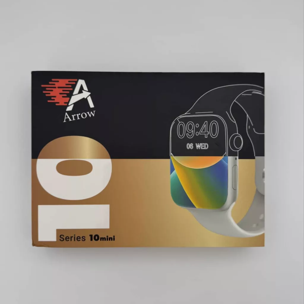 ساعت هوشمند 42 میلی متری ارو  مدل  SERIES10 MINI با بند سیلیکونی