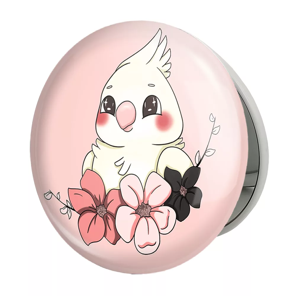 آینه جیبی خندالو طرح عروس هلندی مدل تاشو کد 29555