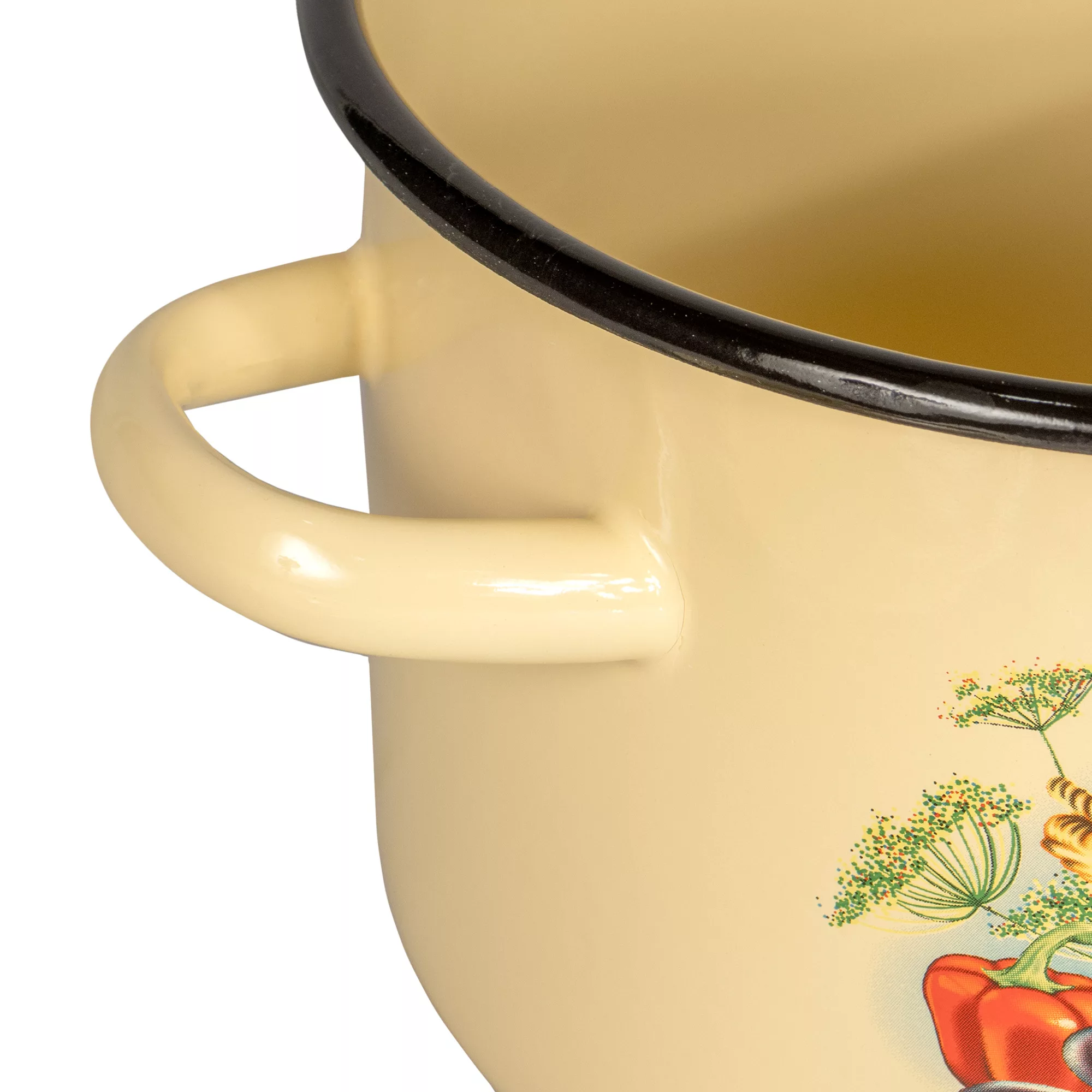 سرویس قابلمه لعابی 6 پارچه طرح کدو کد 310234