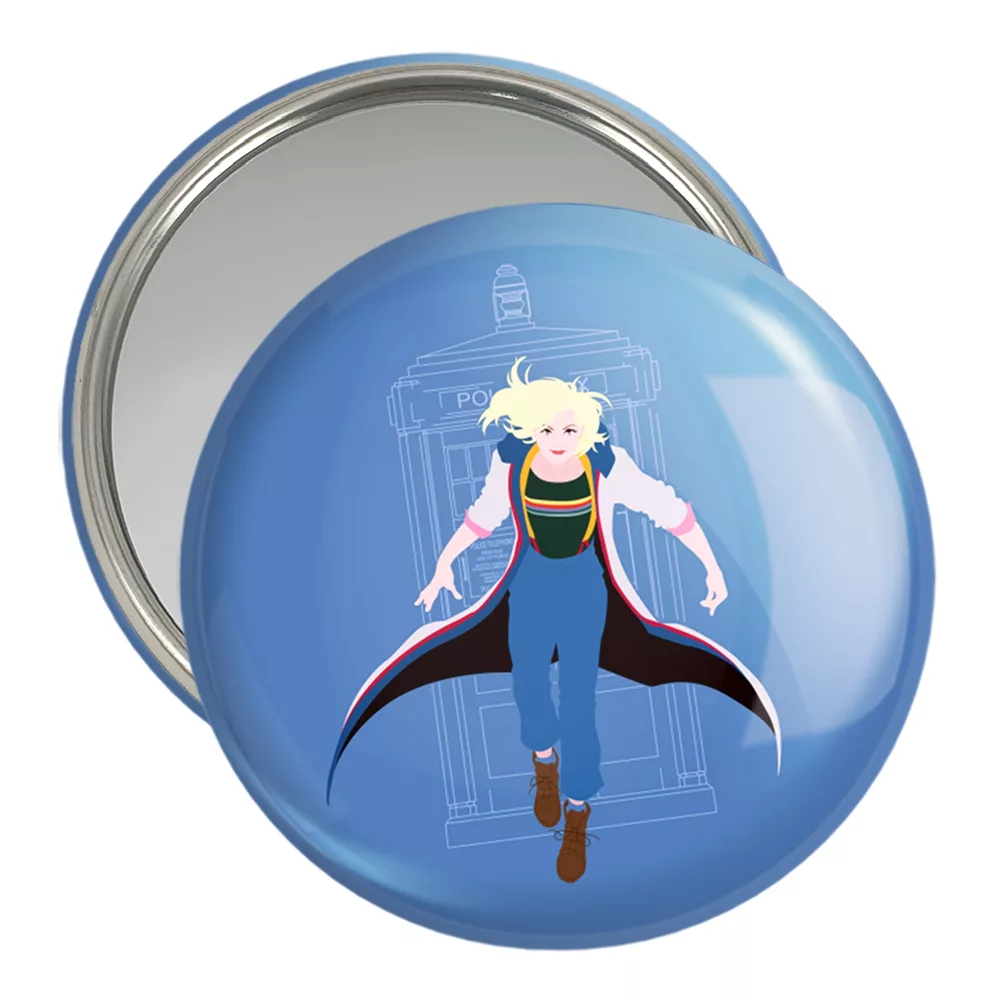 آینه جیبی خندالو مدل سریال داکتر هو Doctor Who کد 29759