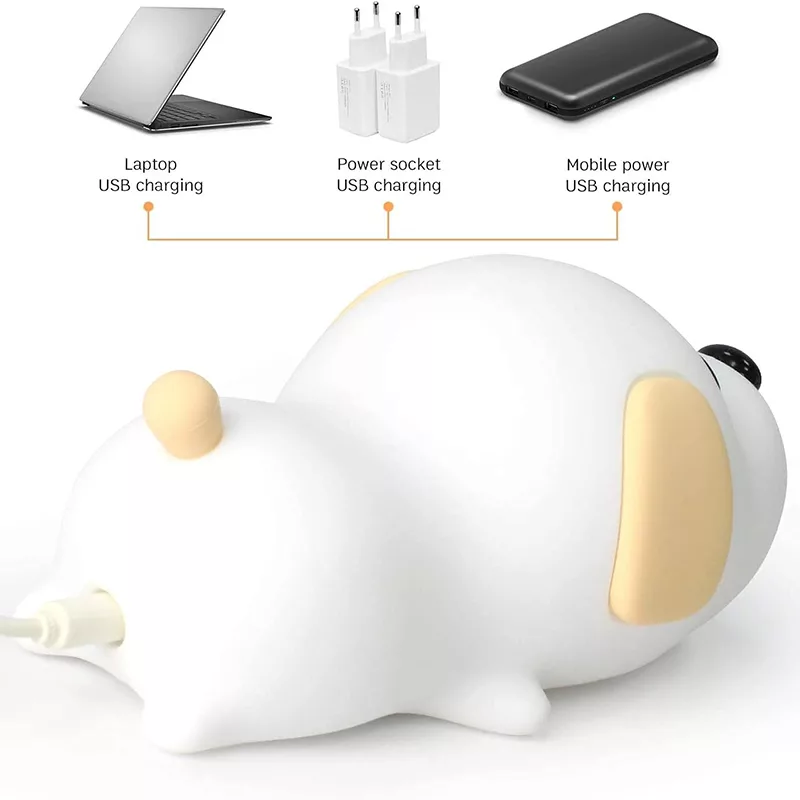 چراغ خواب کودک طرح سگ کوچولو کد L05