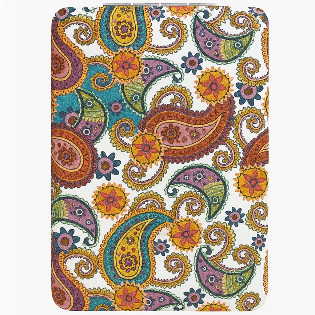 آینه آرایشی جیبی طرح ارغوان کد 1