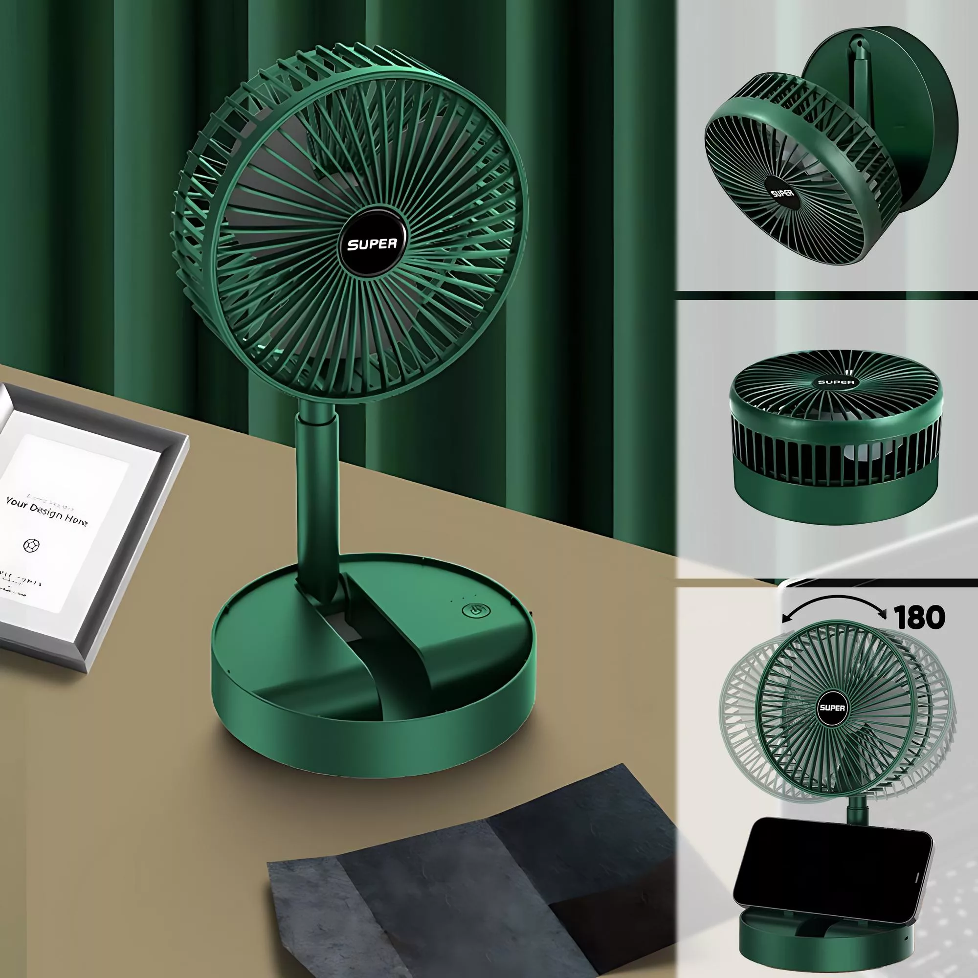 پنکه شارژی مدل FS-21