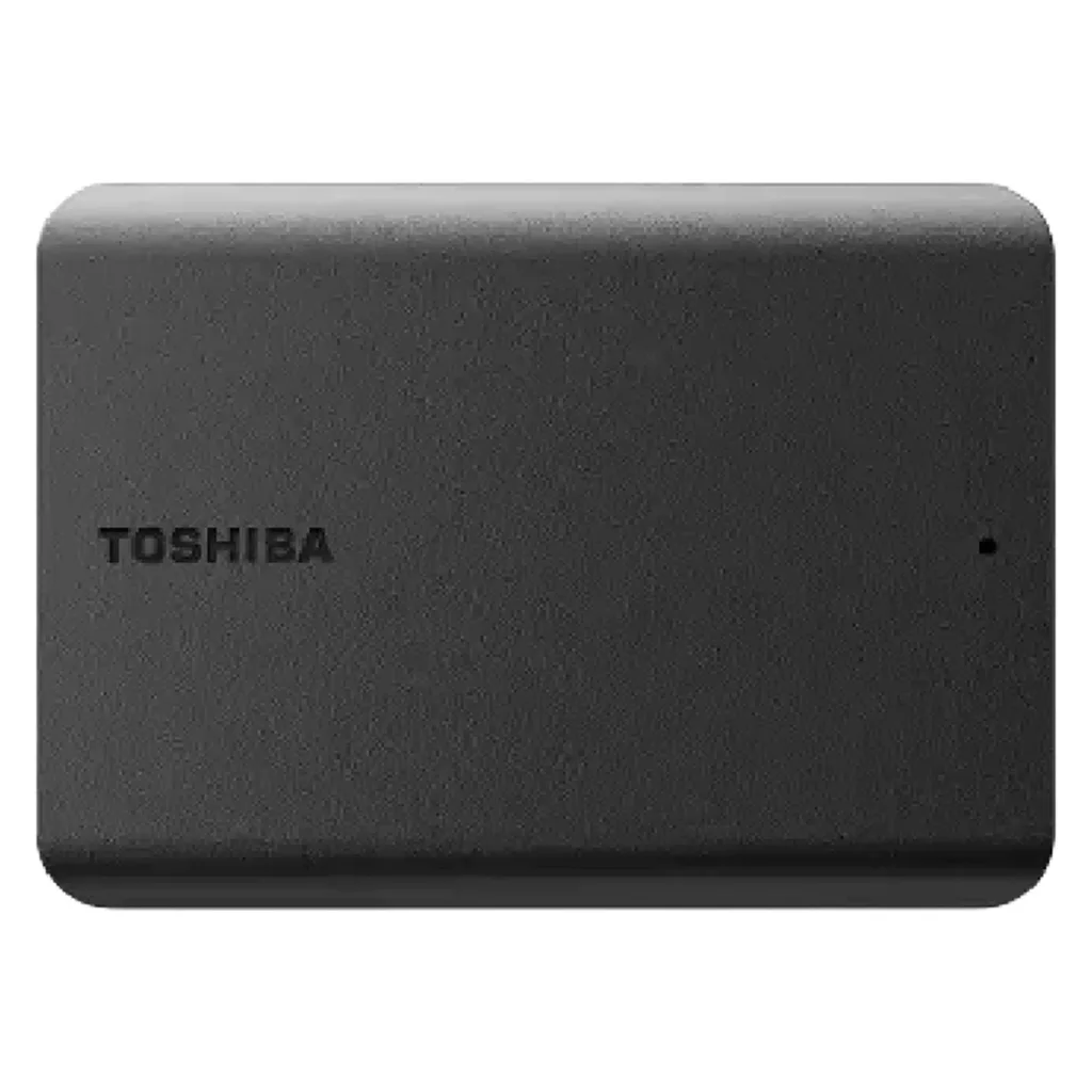 هارد اکسترنال توشیبا مدل Canvio Basics ظرفیت یک ترابایت دارای رابط USB Type-A 3.0