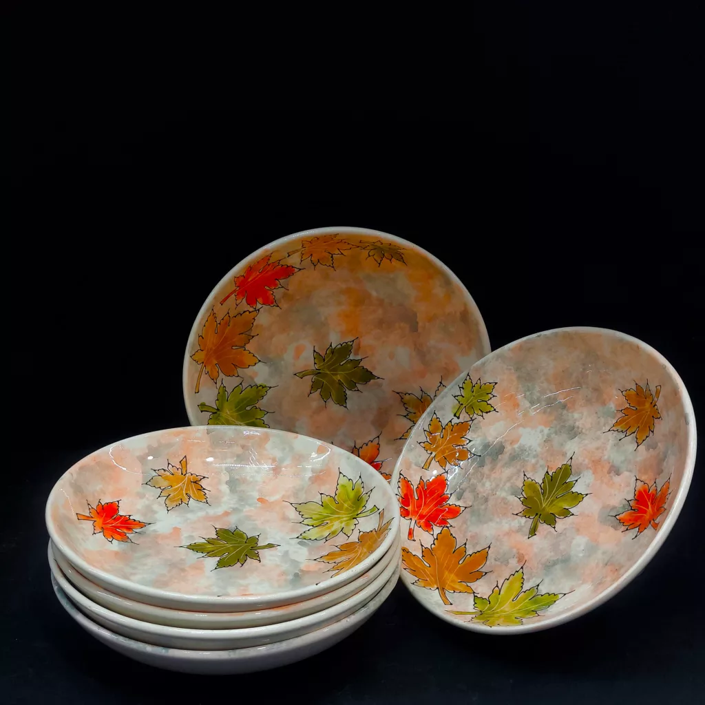 سرویس غذا خوری 18 پارچه مدل پاییزی