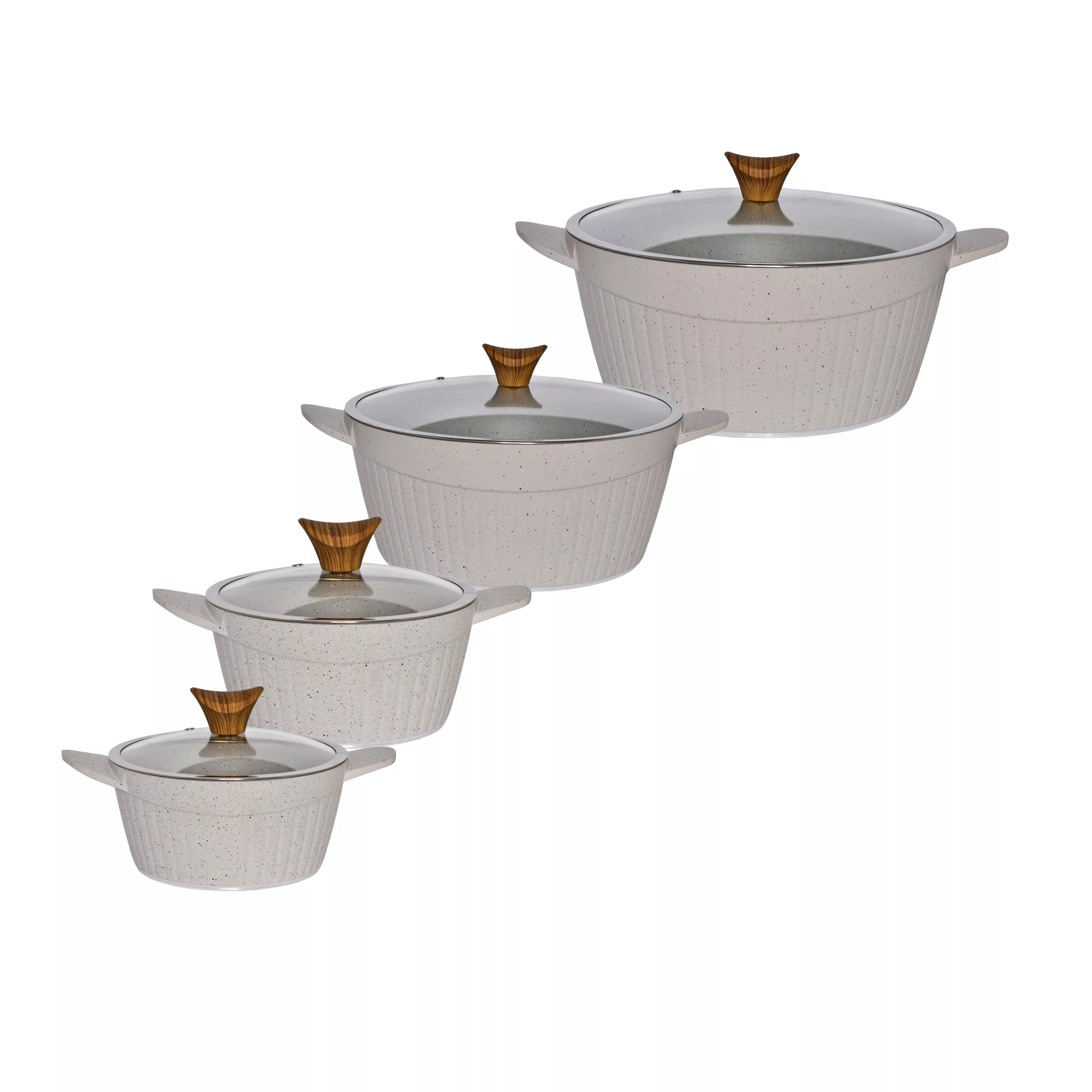 سرویس پخت و پز 15 پارچه بی.وی.کی مدل دورو گرانیت کد 713515