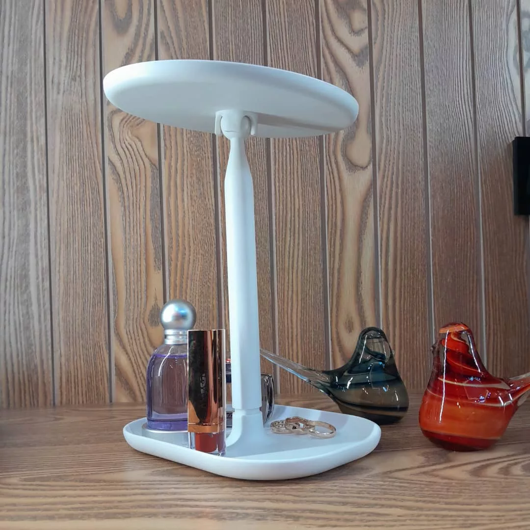 آینه آرایشی رومیزی مدل گلوری