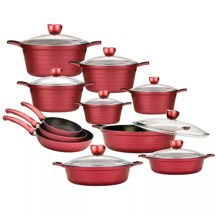 سرویس پخت و پز 19 پارچه زرساب مدل جولیانا JL8190