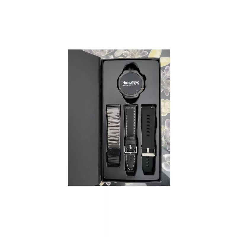 ساعت هوشمند هاینو تکو مدل BGH WIRELESS 41RW BEST 2008 دارای قابلیت های صفحه نمایش رنگی، صفحه نمایش لمسی، کنترل موسیقی (Music Player)، قابلیت مکالمه از طریق بلوتوث بند فلز